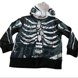 Boys 6/7 Fortnite Skull Trooper Zip Up Hoodie